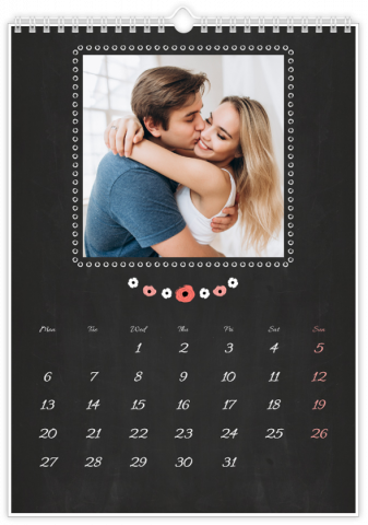 Photo Calendar A4 Portrait Folklove