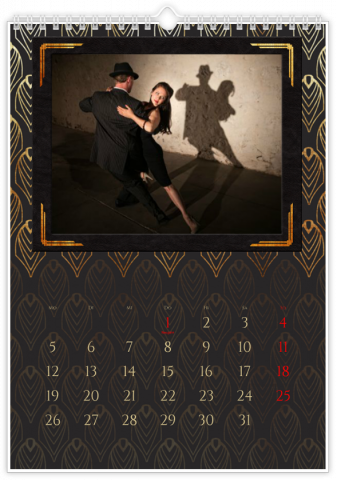 Photo Calendar 20x30 (A4 Portrait) Carnival