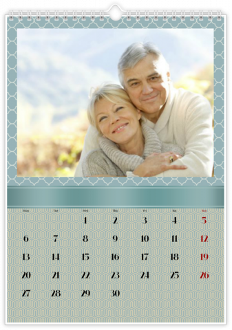 Photo Calendar A4 Portrait Universal