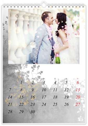 Photo Calendar 12x18 inches Decorative