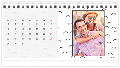 Fotocalendario de Mesa A5 Estampados