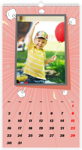 Photo Calendar XL Comic Book