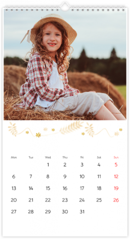 Photo Calendar 32,5x60,5 (XL) Love Stories