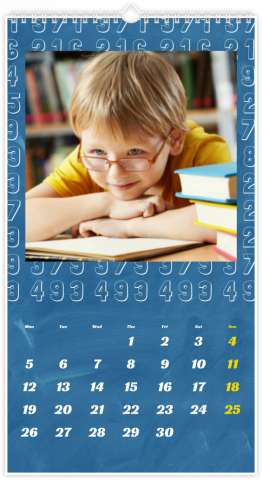 Photo Calendar 32,5x60,5 (XL) Our Class