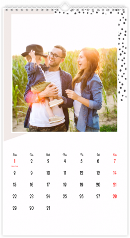 Fotokalender XL Skizze