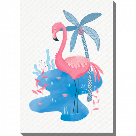  Staand Flamingo Dans
