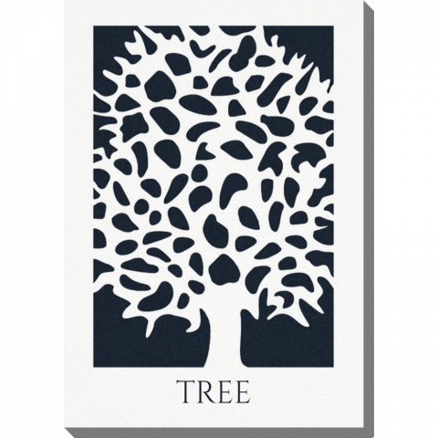  Vertical Tree Cut-outs