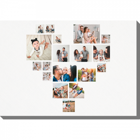 24 Horizontal Love Collage