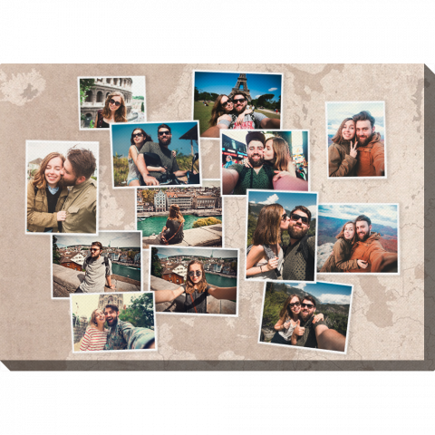 24 Horizontal Europe Travel Collage