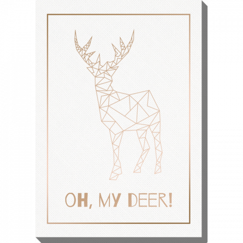  Vertical Dear Gold