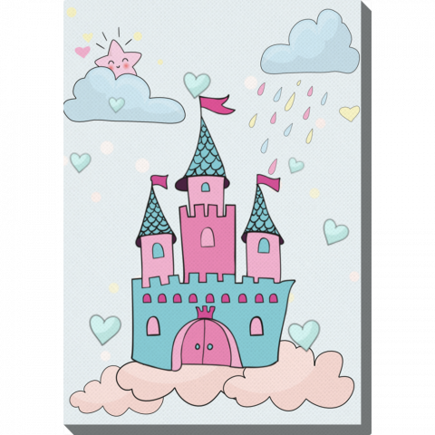  Vertical Castle in the Clouds