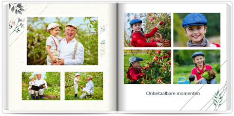 Premium Fotoboek 20x20 Cadeau voor grootouders