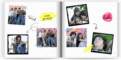 Premium Fotoboek 20x20 School