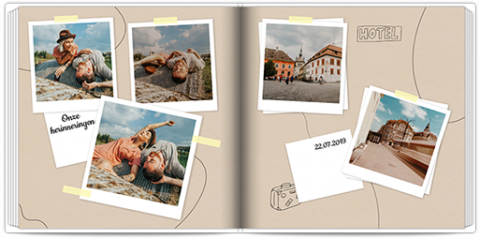 Premium Fotoboek 20x20 Reisherinneringen