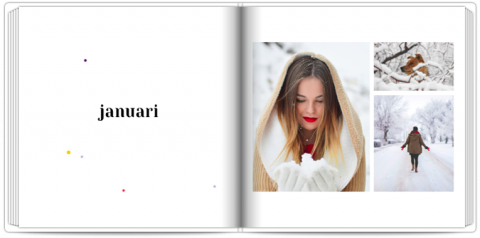 Premium Fotoboek 20x20 Jaarboek - samenvatting van het jaar