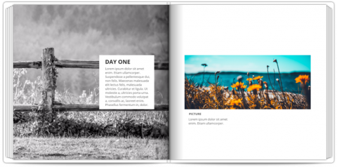 Premium Fotoboek 30x30 Foto Herhaal