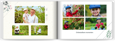 Premium Fotoboek A4 Liggend Cadeau voor grootouders