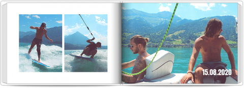 Premium Fotoboek A4 Liggend Vakantiefoto's