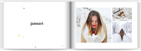 Premium Fotoboek A4 Liggend Jaarboek - samenvatting van het jaar