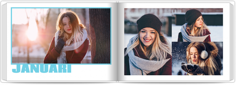 Premium Fotoboek A4 Liggend Yearbook