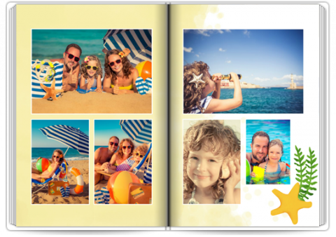 Starbook A4 Hochformat Sommerferien