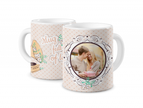 Zaubertasse Tasse voller Liebe 2