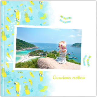 Álbum De Lujo 15x15 Vacaciones exóticas