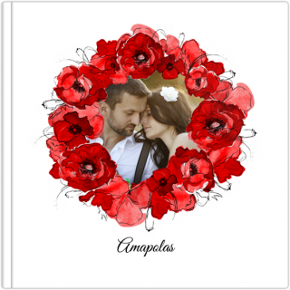 Álbum De Lujo 15x15 Amapolas