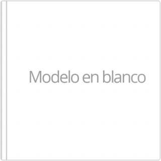 Álbum De Lujo 15x15 Modelo en blanco