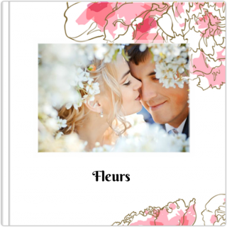 Album Deluxe 15x15 Fleurs