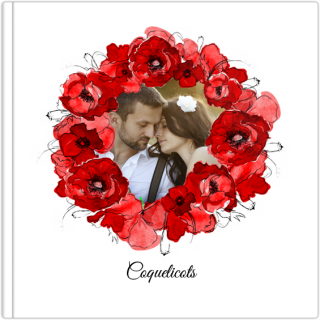 Album Deluxe 15x15 Coquelicots