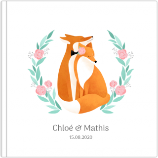 Album Deluxe 15x15 Souvenir pour les Jeunes Mariés
