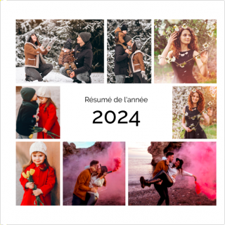 Album Deluxe 15x15 Résumé de l'année