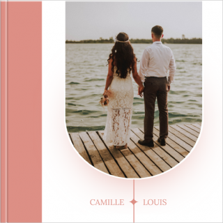 Album Deluxe 15x15 Minimalisme rosé