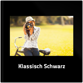 Echtfotobuch 15x15 Klassisch Schwarz