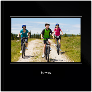 Echtfotobuch 15x15 Schwarz