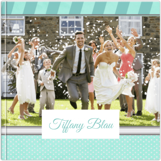 Echtfotobuch 15x15 Tiffany Blau