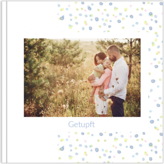 Echtfotobuch 15x15 Getupft