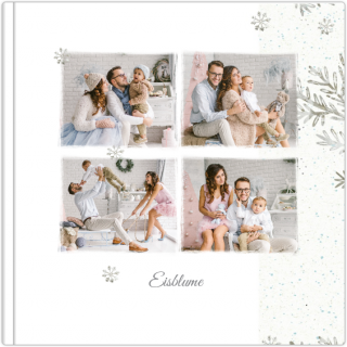 Echtfotobuch 15x15 Eisblume