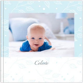 Fotoalbum Lusso 15x15 Celeste