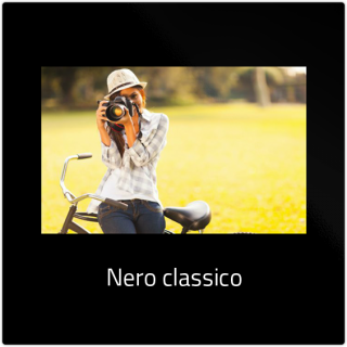Fotoalbum Lusso 15x15 Nero classico