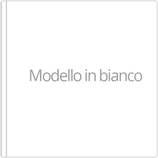 Fotoalbum Lusso 15x15 Modello in bianco
