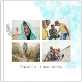 Fotoalbum Lusso 15x15 Vacanze in acquerello