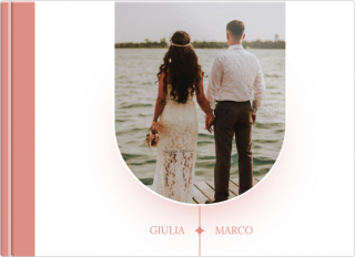 Fotoalbum Lusso 20x15 Minimalismo rosato