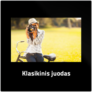 Fotoalbumas LUX 15x15 Klasikinis juodas