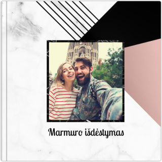 Fotoalbumas LUX 15x15 Marmuro išdėstymas