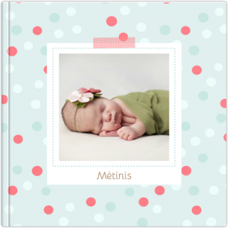Fotoalbumas LUX 15x15 Mėtinis
