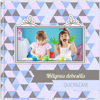 Fotoalbumas LUX 15x15 Mėlynas debesėlis