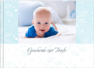 Fotobuch A5 Softcover Geschenk zur Taufe