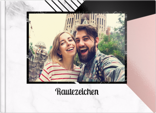 Fotobuch A5 Softcover Rautezeichen